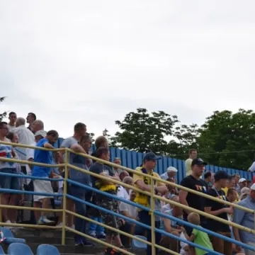 Kibice na meczu RKS Radomsko – Warta Sieradz