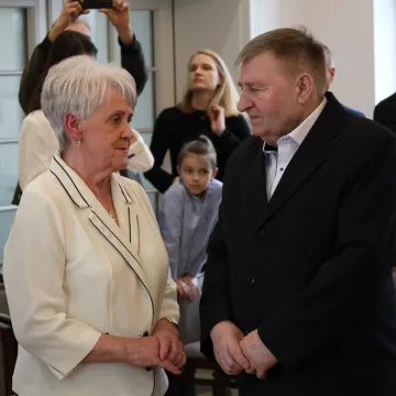 Złoci małżonkowie uhonorowani medalami