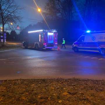 [WIDEO] Śmiertelny wypadek w Radomsku. Nie żyje piesza potrącona przez samochód