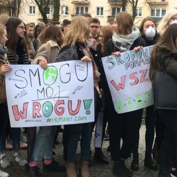 Młodzieżowy strajk klimatyczny w Radomsku