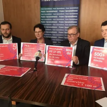 W Radomsku przedstawiono „Nową Piątkę PiS”