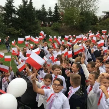 Patriotycznie w parku Solidarności