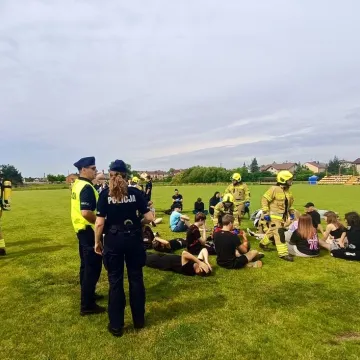 „Stadion 2025” – ćwiczenia służb w Przedborzu na wypadek zagrożenia