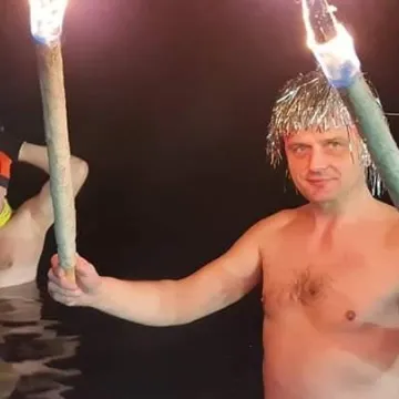 Sylwestrowo-noworoczne morsowanie