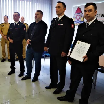 Odznaka Iuvenis Forti dla Miłosza Kwaśniaka