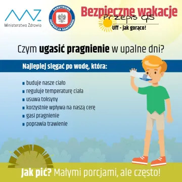 Jak przetrwać upały? Ministerstwo Zdrowia radzi