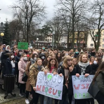 Młodzieżowy strajk klimatyczny w Radomsku