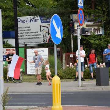 Kibice RKS Radomsko oddają cześć dzielnym powstańcom warszawskim