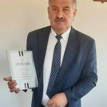 Wójt Jerzy Kotlewski odznaczony przez ministra