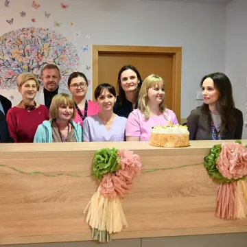 Pierwsze urodziny oddziału pediatrycznego. Oddział przyjął 800 pacjentów