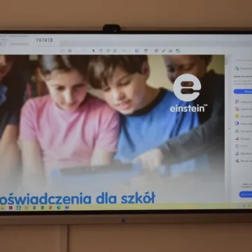 Nowe monitory interaktywne w szkołach w gminie Kamieńsk