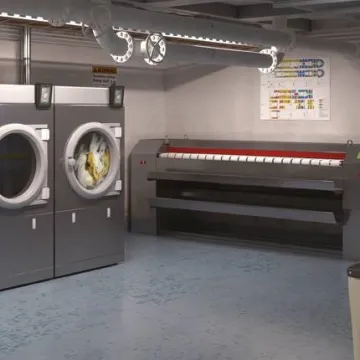 Nowoczesne pralnie przemysłowe