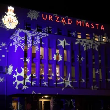 Tak wygląda Urząd Miasta nocą