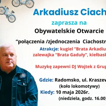 Obywatelskie otwarcie połączenia-zjednoczenia Ciachostrady
