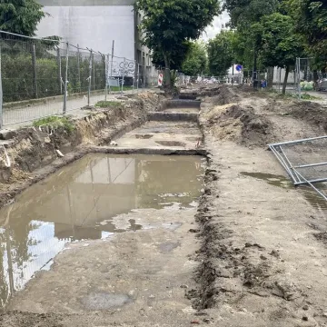 Jak postępują prace przy przebudowie ulicy Fabianiego?