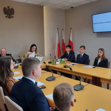 Obrady Dziecięcej Sesji Rady Gminy Ładzice