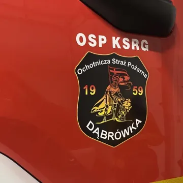 [WIDEO] Nowy garaż dla OSP w Dąbrówce oddany do użytku
