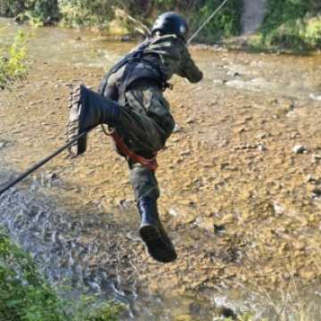 Intensywny obóz wojskowy dla kadetów ZSDiOŚ w Niedzicy