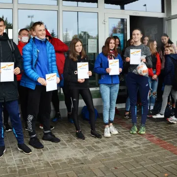 Rywalizowali w Sztafetowych Biegach Przełajowych