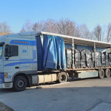 Do Radomska dotarły z Francji dary dla uchodźców