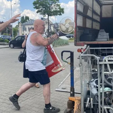 W Radomsku trwa finał mobilnej zbiórki elektroodpadów