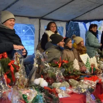 Miejska Wigilia na placu 3 Maja w Radomsku