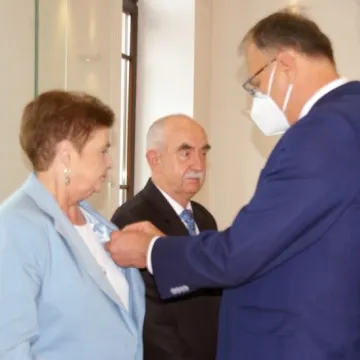 Złoci Małżonkowie uhonorowani medalami