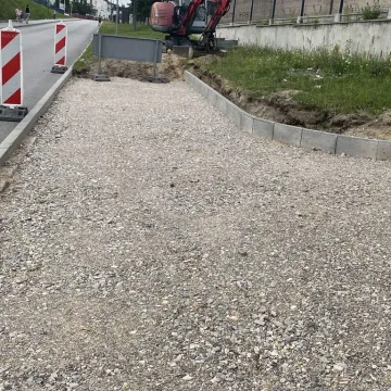 Budowa łącznika z Budżetu Obywatelskiego wróciła na plac robót