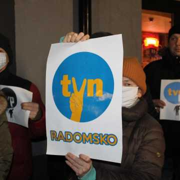 Wolne media, wolni ludzie. Protest w Radomsku