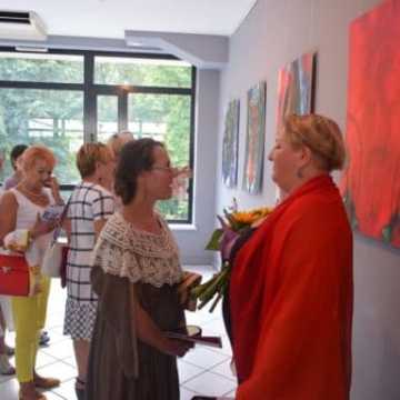 Wystawa „Red&Blue” Elżbiety Kusińskiej w MDK