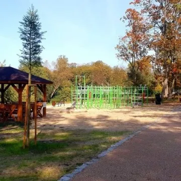 Park w Przedborzu już po rewitalizacji