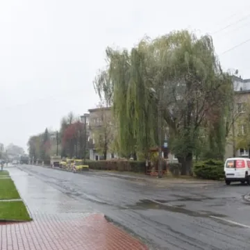 Ulica 11 Listopada w przebudowie