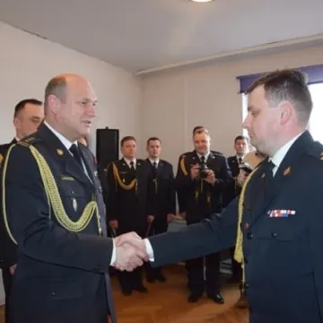 Straż pożarna z nowym komendantem