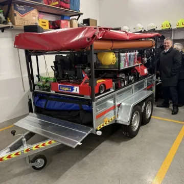 Nowy rozdział w historii OSP Dąbrówka. Jednostka zyskała nowoczesne wyposażenie