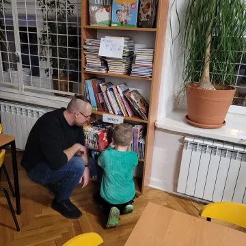 Przedszkolaki w Reymontówce na Bugaju w Radomsku