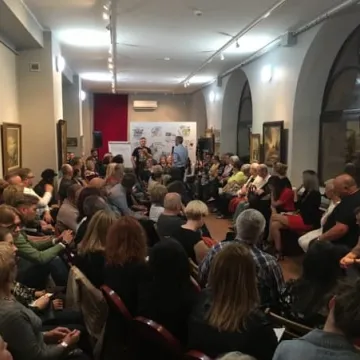 Burza mózgów z Robertem Biedroniem w Radomsku