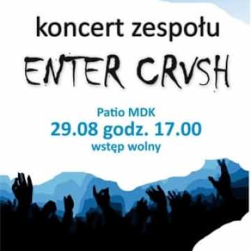 Koncert zespołu Enter CRVSH na zakończenie lata