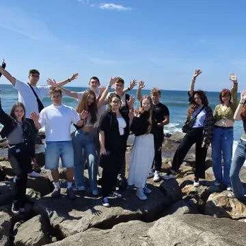 Zakończenie stażu uczniów ZSE z certyfikatami