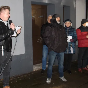 Wolne media, wolni ludzie. Protest w Radomsku