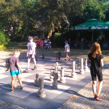 Szachiści rywalizowali w plenerze