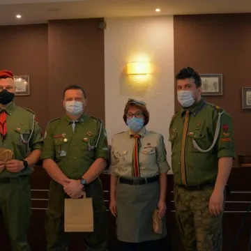 Zmiana warty w Hufcu ZHP w Radomsku