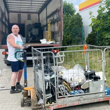 W Radomsku trwa finał mobilnej zbiórki elektroodpadów