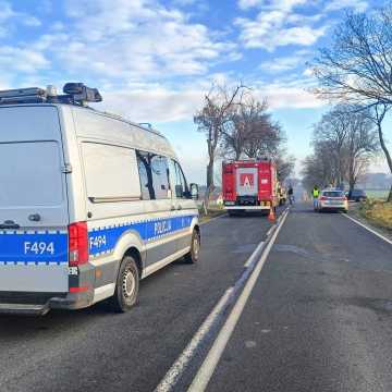 [WIDEO] Wypadek w miejscowości Zakrzew: dzieci w szpitalach, ranny 18-latek