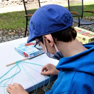 „Robótkowo” na dziedzińcu muzeum w Radomsku