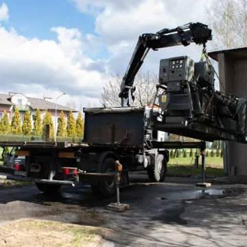 Strażacy z OSP Dąbrówka otrzymali agregat prądotwórczy