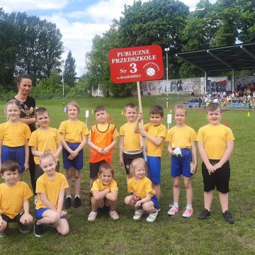 Maluchy rywalizowały w Spartakiadzie Przedszkolaka