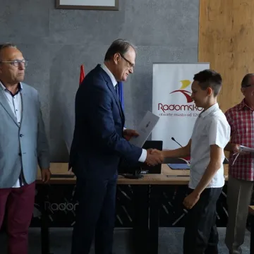 Prezydent Radomska wręczył stypendia sportowe