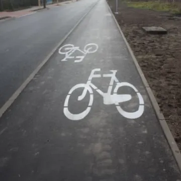 Ulica Spacerowa gładka, jak stół!