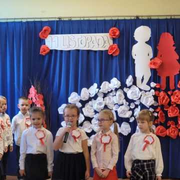 Dzieci z przedszkola nr 9 uczciły Święto Niepodległości