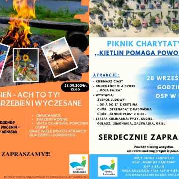 Dwa pikniki w gminie Radomsko już w sobotę. Będzie zabawa i pomoc powodzianom